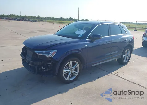 2024 Audi Q3 Premium 45 Tfsi S Line Quattro Tiptronic из США, поврежденный, VIN WA1DECF3XR1063176